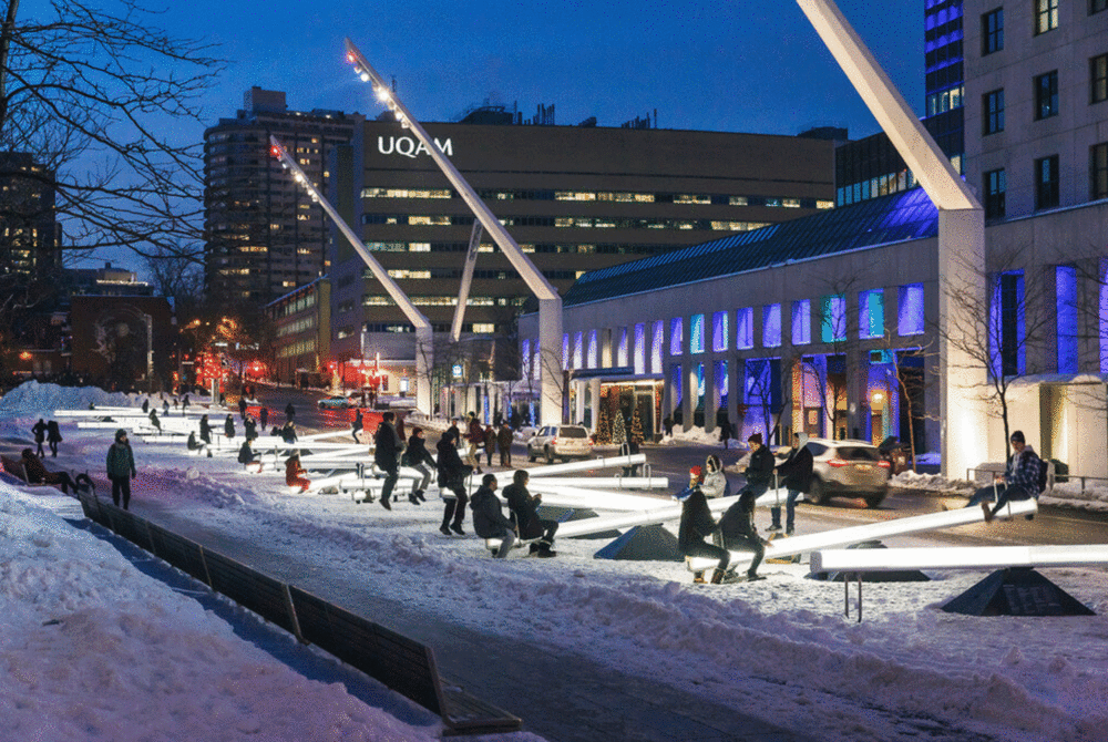 Quartier des spectacles © Canadian architect