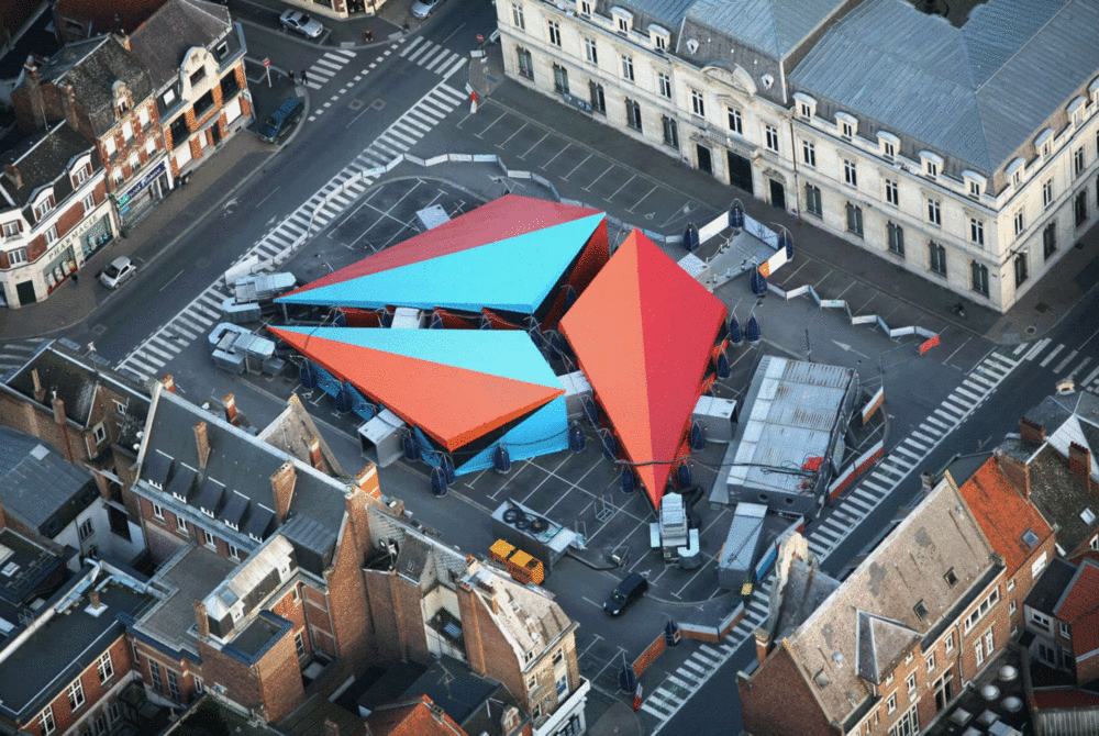 Centre Pompidou Mobile à Cambrai © Chloé Bodart