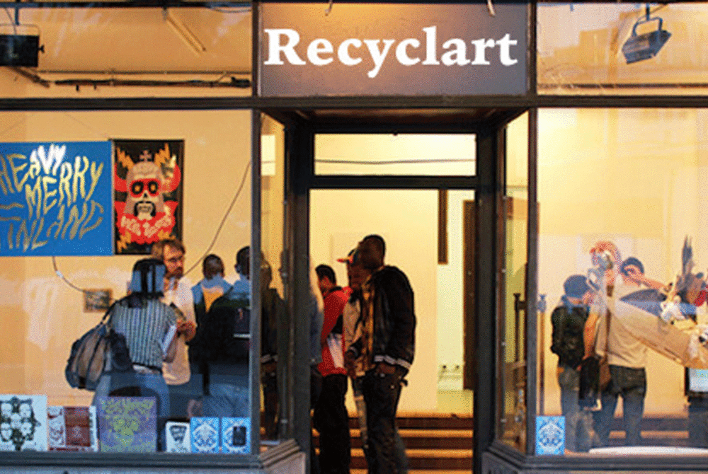 Locaux d'exposition de Recyclart © Recyclart