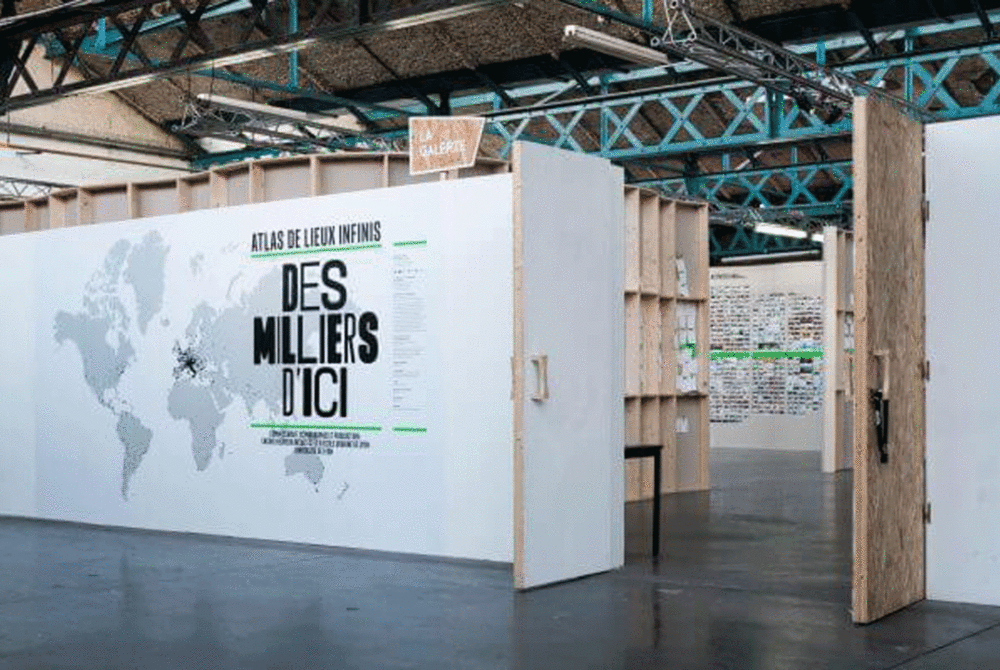 Des Milliers d'ici, Exposition aux Halles du Faubourg de Lyon, 2019 © Adrien Pinon