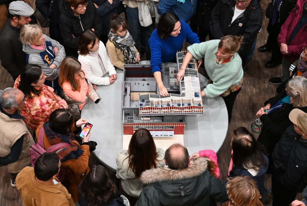 Présentation de la maquette de Krakatoa © Compagnie architecture